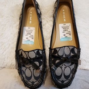 NEW Coach signature loafers